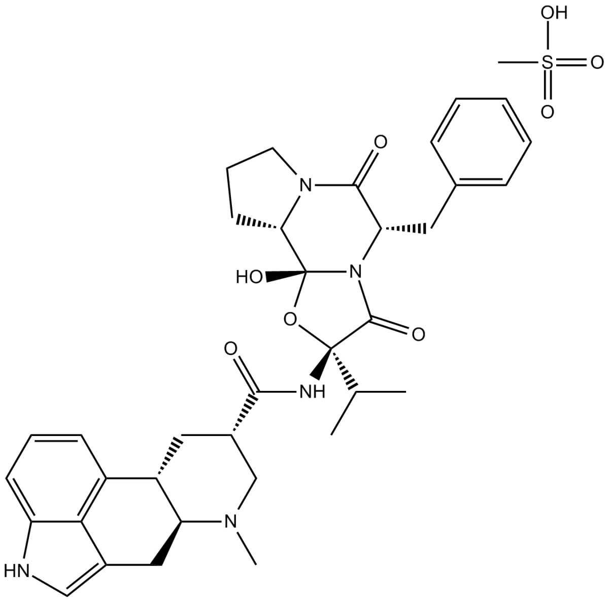 Dihydroergocristine mesylate图片