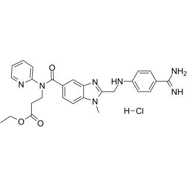 Dabigatran ethyl ester hydrochloride图片