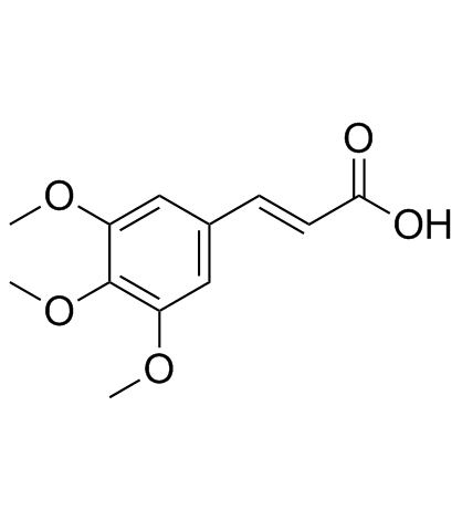 3,4,5-Trimethoxycinnamic acid图片