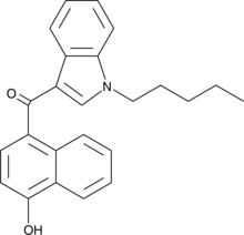 JWH 081 4-hydroxynaphthyl metabolite图片