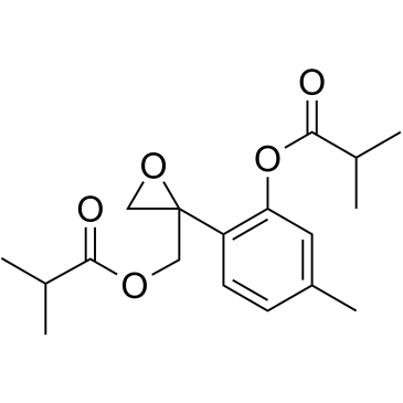 10-Isobutyryloxy-8,9-epoxythymol isobutyrate图片
