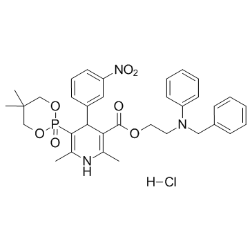 Efonidipine hydrochloride(NZ-105 hydrochloride)图片