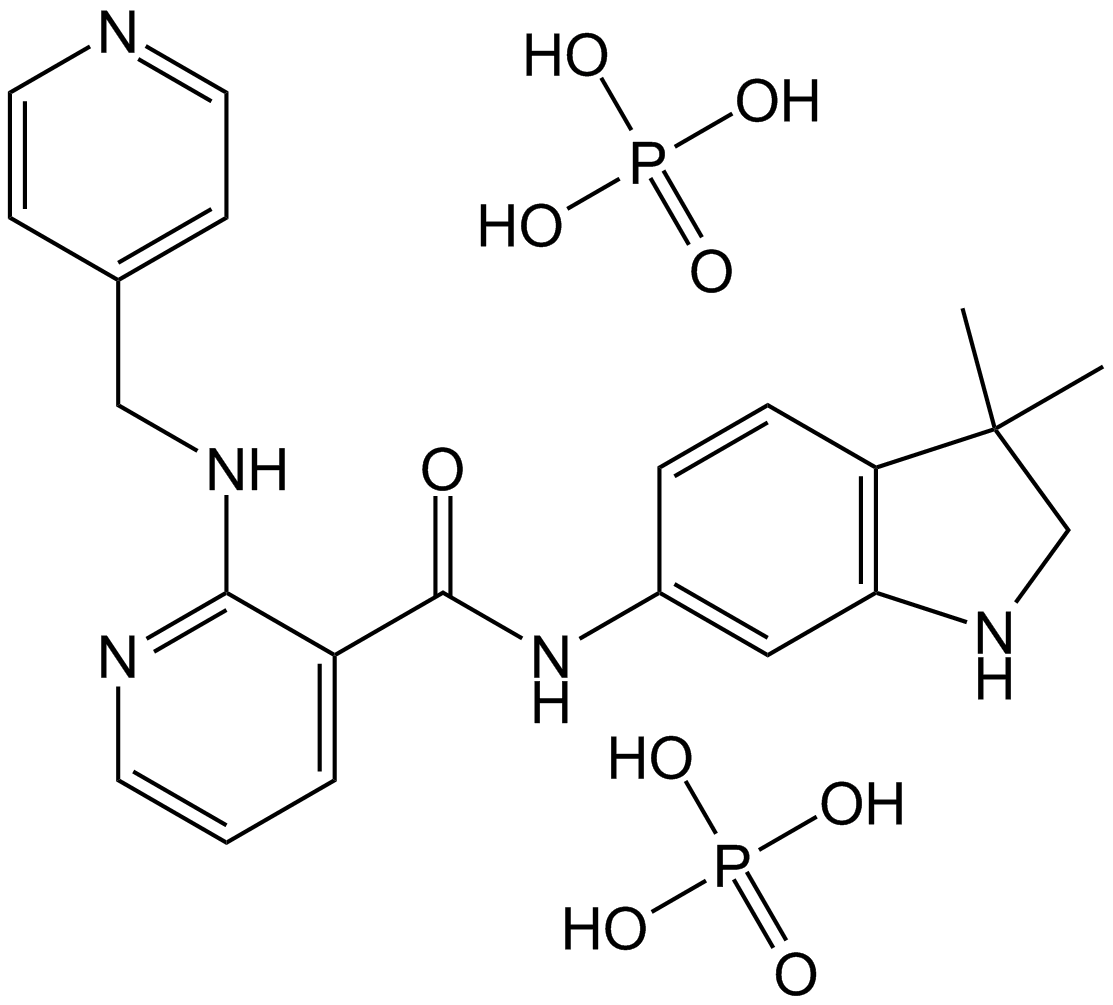 Motesanib Diphosphate(AMG-706)图片