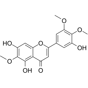 5,7,3'-Trihydroxy-6,4',5'-trimethoxyflavone图片