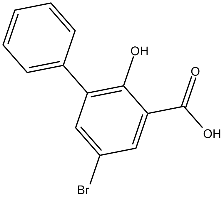 5-bromo-3-phenyl Salicylic Acid图片