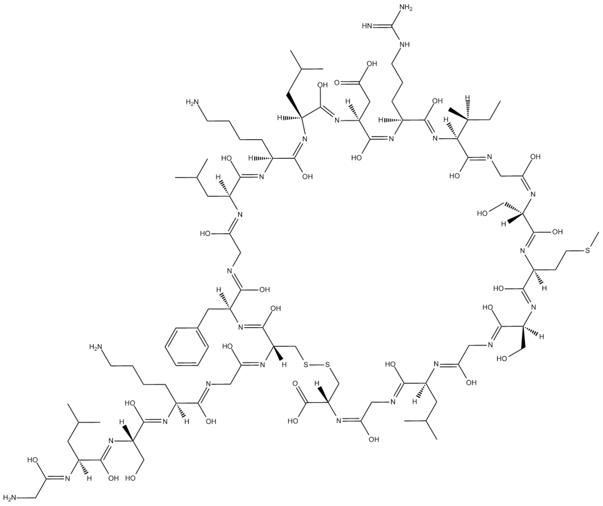C-type natriuretic peptide(1-22)(human,rat,swine)图片