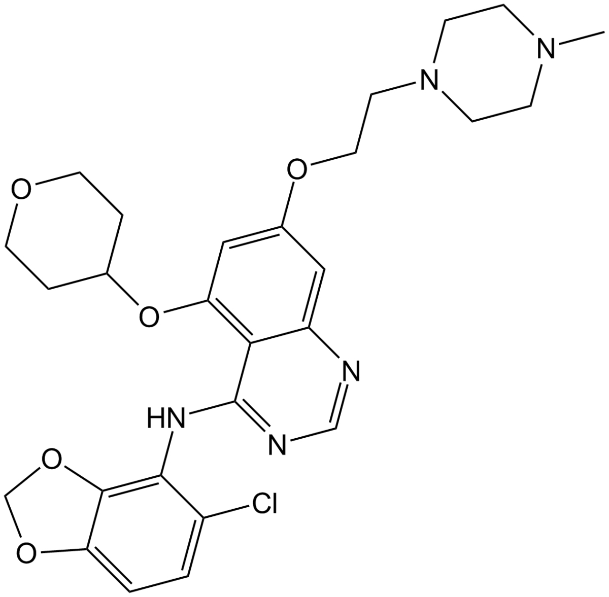 Saracatinib(AZD0530)图片