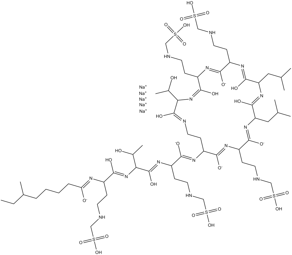 Colistin Methanesulfonate(sodium salt)图片