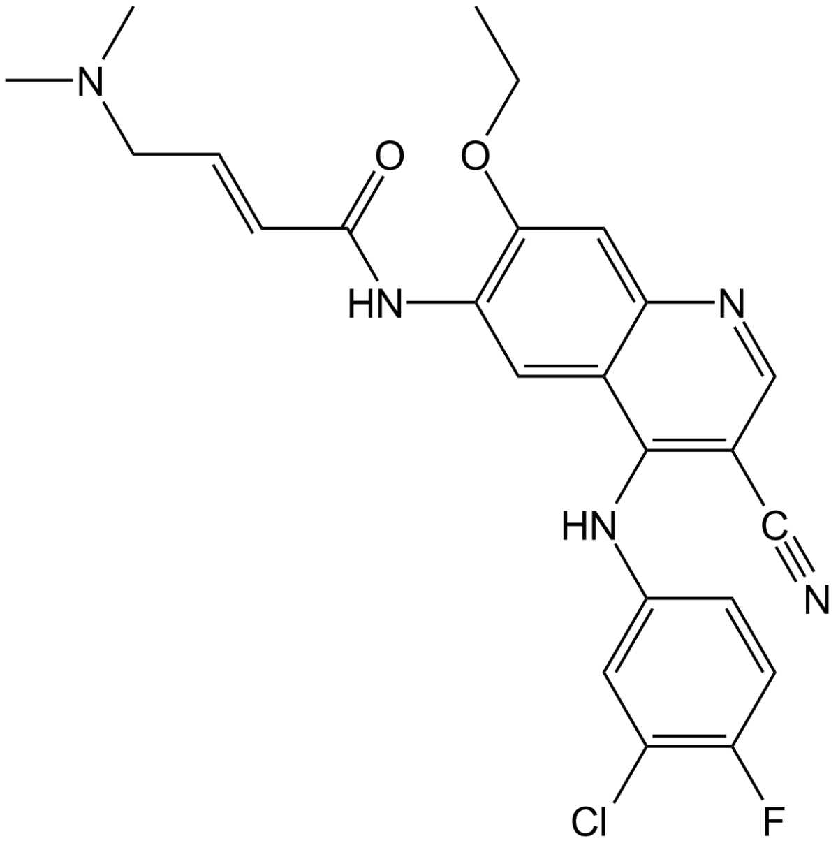 Pelitinib(EKB-569)图片