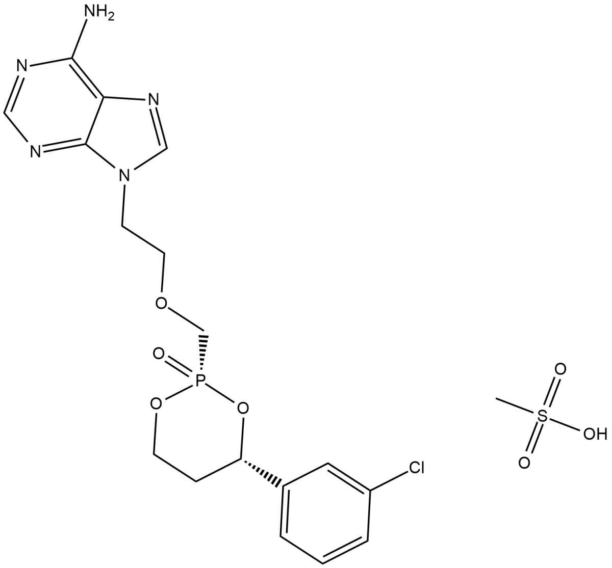 Pradefovir mesylate图片