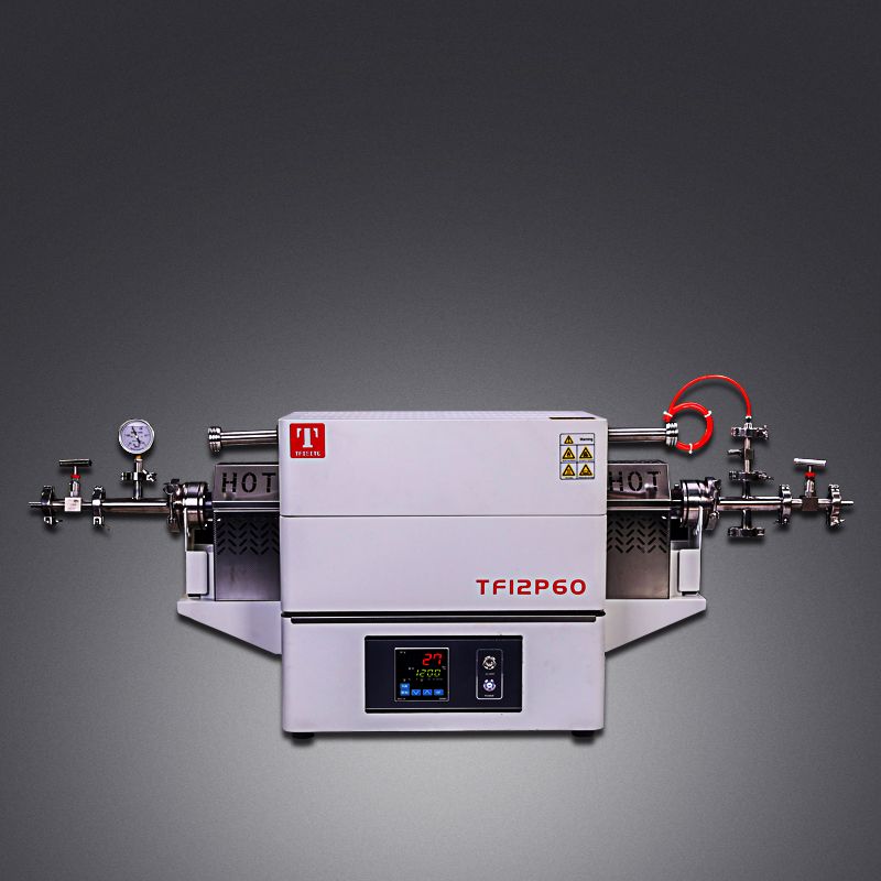 1200℃开启式真空/气氛管式炉(TF)系列图片
