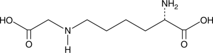N&epsilon-(1-Carboxymethyl)-L-lysine图片