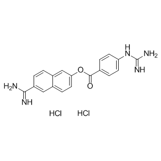 Nafamostat hydrochloride图片
