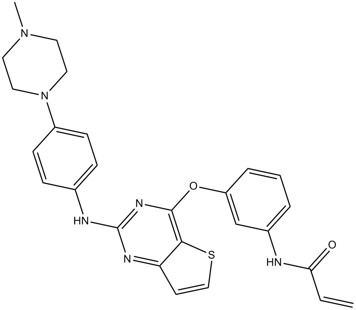 Olmutinib(HM61713,BI 1482694)图片