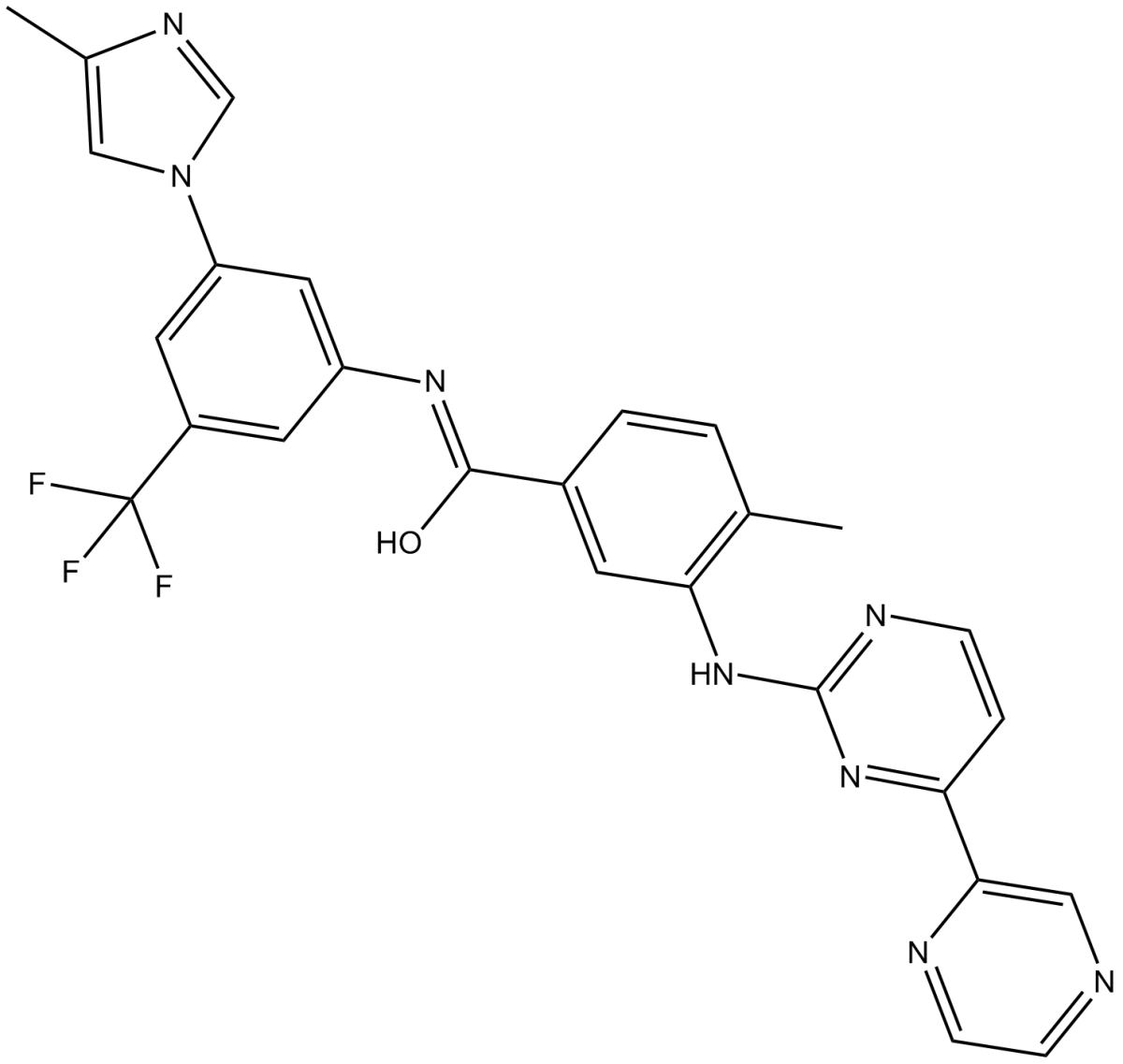 Radotinib(IY-5511)图片
