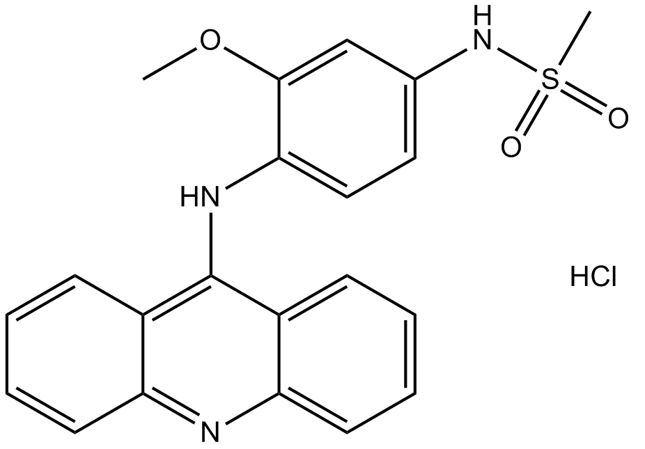 Amsacrine hydrochloride图片