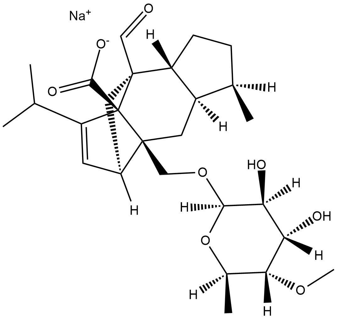 Sordarin(sodium salt)图片