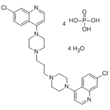 Piperaquine tetraphosphate tetrahydrate图片