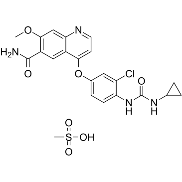 Lenvatinib mesylate图片
