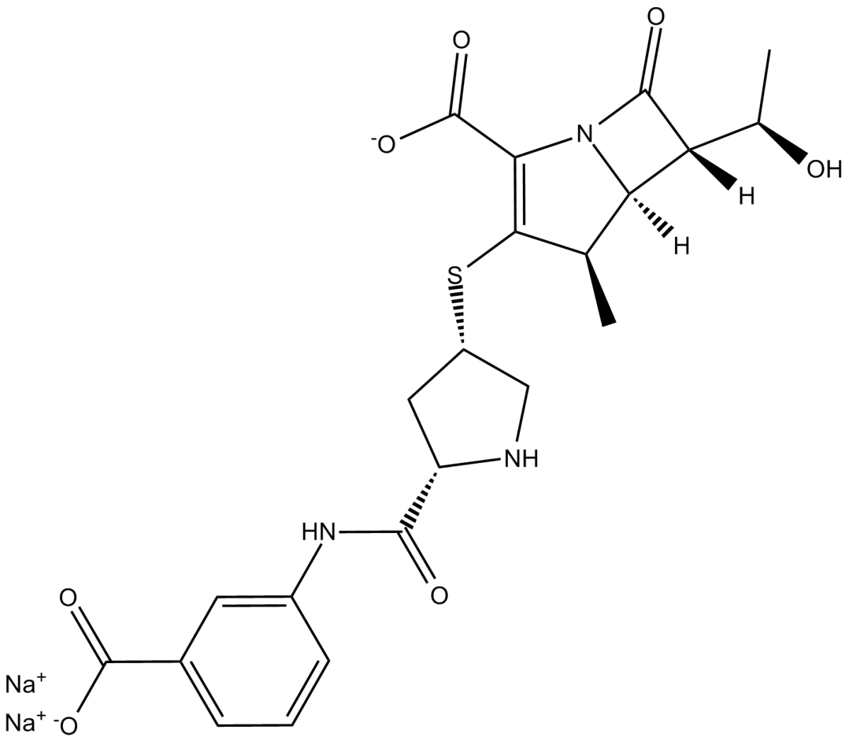 Ertapenem(sodium salt)图片