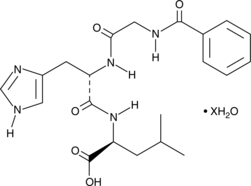 N-Hippuryl-His-Leu(hydrate)图片