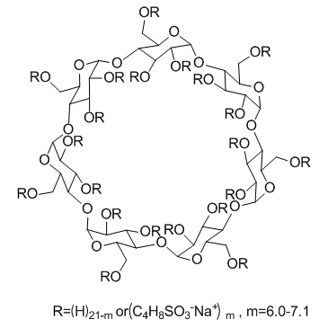 SBE-β-CD(Sulfobutylether-β-Cyclodextrin)图片