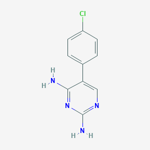 5-(4-chlorophenyl)pyrimidine-2,4-diamine图片