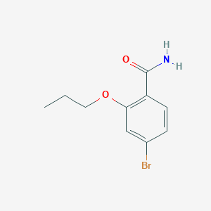 4-Bromo-2-propoxybenzamide图片
