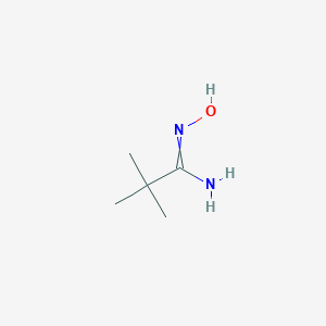 N'-Hydroxy-2,2-dimethylpropanimidamide图片