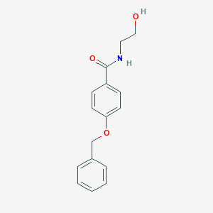 N-(2-Hydroxyethyl)-4-phenylmethoxybenzamide图片