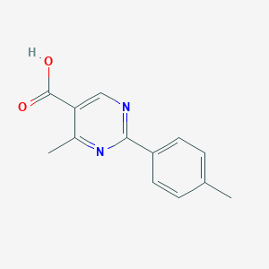 4-methyl-2-(4-methylphenyl)pyrimidine-5-carboxylic acid图片