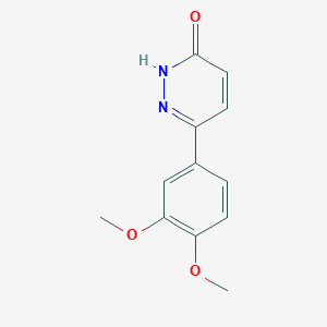 6-(3,4-Dimethoxyphenyl)pyridazin-3(2H)-one图片