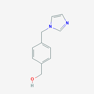 {4-[(1H-Imidazol-1-yl)methyl]phenyl}methanol图片