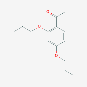 1-(2,4-Dipropoxyphenyl)ethan-1-one图片