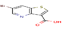 6-bromothieno[3,2-b]pyridine-3-carboxylicacid图片