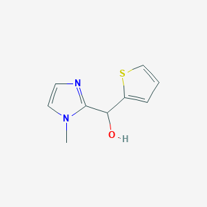 (1-methyl-1H-imidazol-2-yl)(2-thienyl)methanol图片