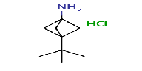 3-tert-butylbicyclo[1,1,1]pentan-1-aminehydrochloride图片