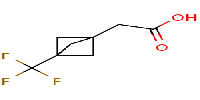 2-[3-(trifluoromethyl)bicyclo[1,1,1]pentan-1-yl]aceticacid图片
