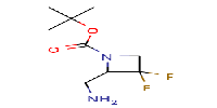 tert-butyl2-(aminomethyl)-3,3-difluoroazetidine-1-carboxylate图片