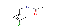 N-({3-chlorobicyclo[1,1,1]pentan-1-yl}methyl)-N-methylacetamide图片