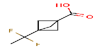 3-(1,1-difluoroethyl)bicyclo[1,1,1]pentane-1-carboxylicacid图片