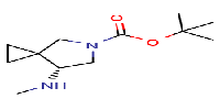 tert-butyl(7R)-7-(methylamino)-5-azaspiro[2,4]heptane-5-carboxylate图片