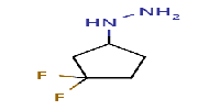 (3,3-difluorocyclopentyl)hydrazine图片