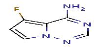 5-fluoropyrrolo[2,1-f][1,2,4]triazin-4-amine图片