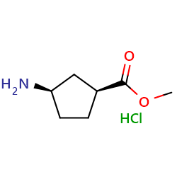 methylcis-3-aminocyclopentane-1-carboxylatehydrochloride图片