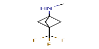 N-methyl-3-(trifluoromethyl)bicyclo[1,1,1]pentan-1-amine图片