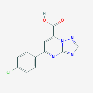 5-(4-chlorophenyl)[1,2,4]triazolo[1,5-a]pyrimidine-7-carboxylic acid图片