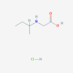 2-(butan-2-ylamino)acetic acid hydrochloride图片