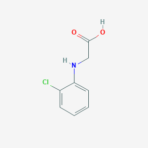 2-[(2-chlorophenyl)amino]acetic acid图片