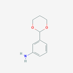 3-(1,3-Dioxan-2-yl)aniline图片